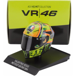 MINICHAMPS AGV CASCO HELMET VALENTINO ROSSI N 46 MOTOGP QATAR 2014 - VARIOUS 1/10