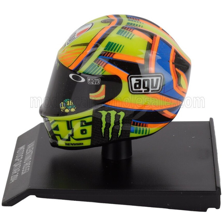 MINICHAMPS AGV CASCO HELMET VALENTINO ROSSI N 46 MOTOGP QATAR 2014 - VARIOUS 1/10
