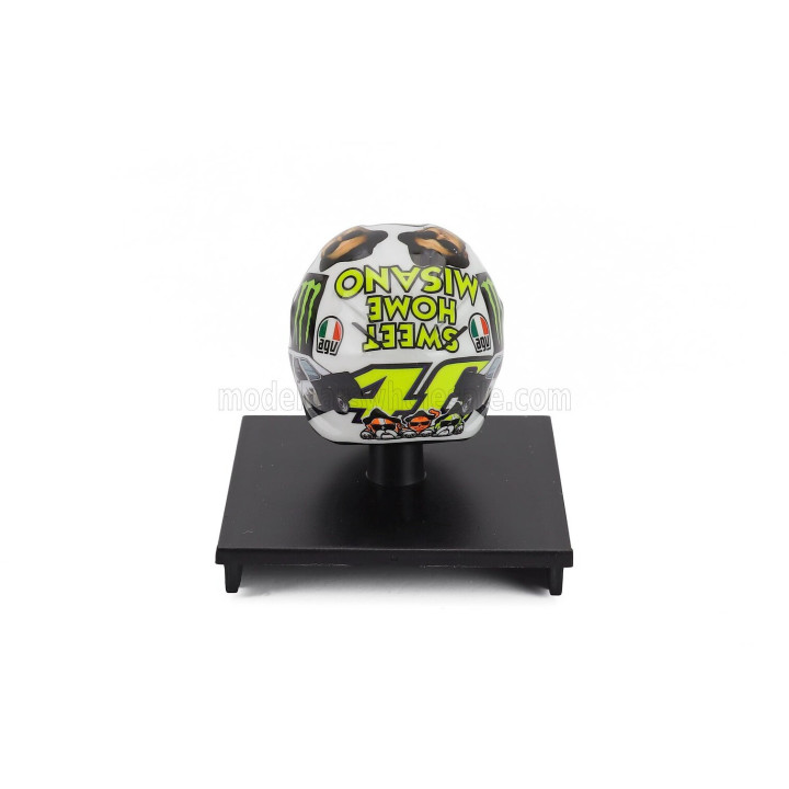 MINICHAMPS AGV CASCO HELMET VALENTINO ROSSI N 46 MOTOGP MISANO 2016 - VARIOUS 1/10