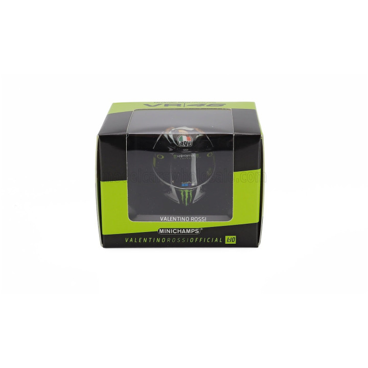 MINICHAMPS AGV CASCO HELMET VALENTINO ROSSI N 46 MOTOGP MISANO 2016 - VARIOUS 1/10