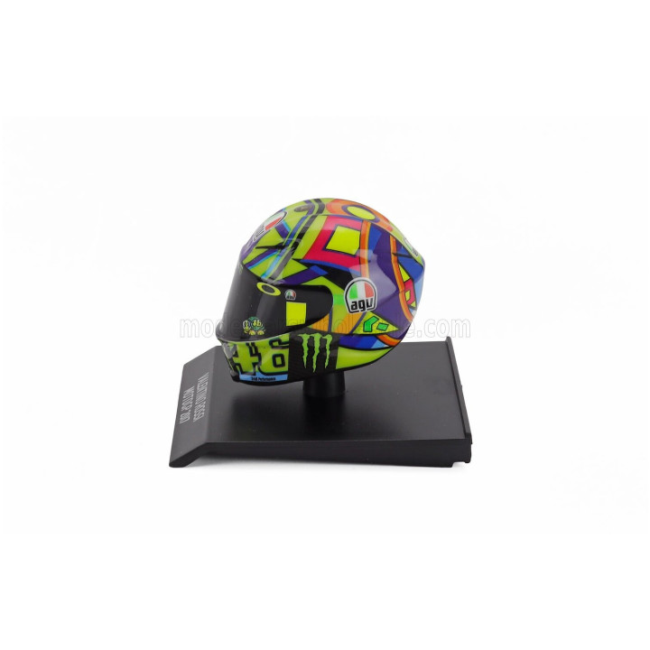 MINICHAMPS AGV CASCO HELMET VALENTINO ROSSI N 46 MOTOGP SEASON 2017 - VARIOUS 1/10