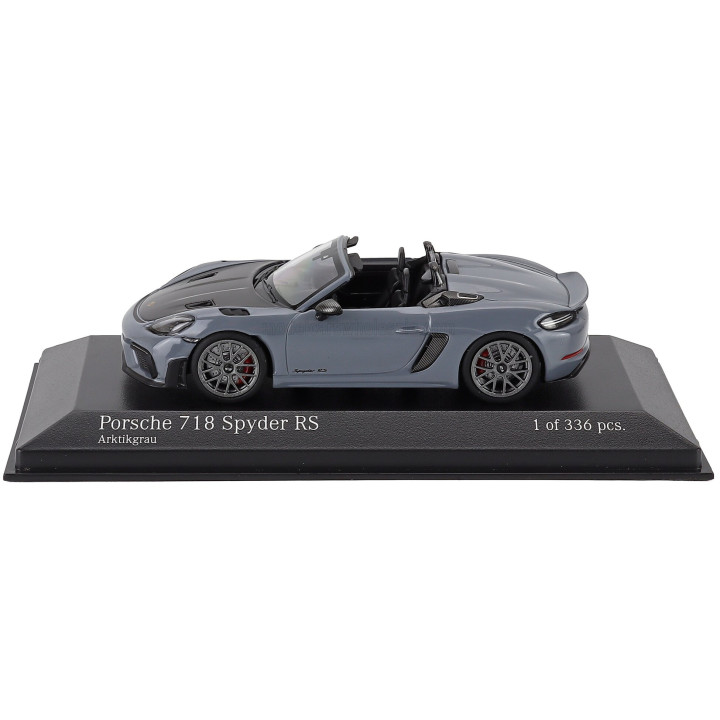 MINICHAMPS PORSCHE SPYDER RS WEISSACH PACKAGE 2024 - GREY BLACK 1/43