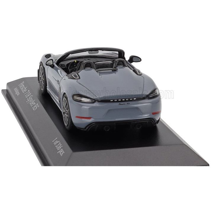 MINICHAMPS PORSCHE SPYDER RS WEISSACH PACKAGE 2024 - GREY BLACK 1/43