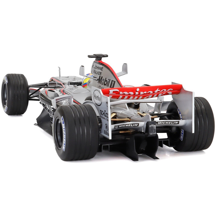 MINICHAMPS McLAREN F1 MP4/21 TEAM MCLAREN MERCEDES N 4 SEASON 2006 JUAN PABLO MONTOYA - SILVER BLACK RED 1/18