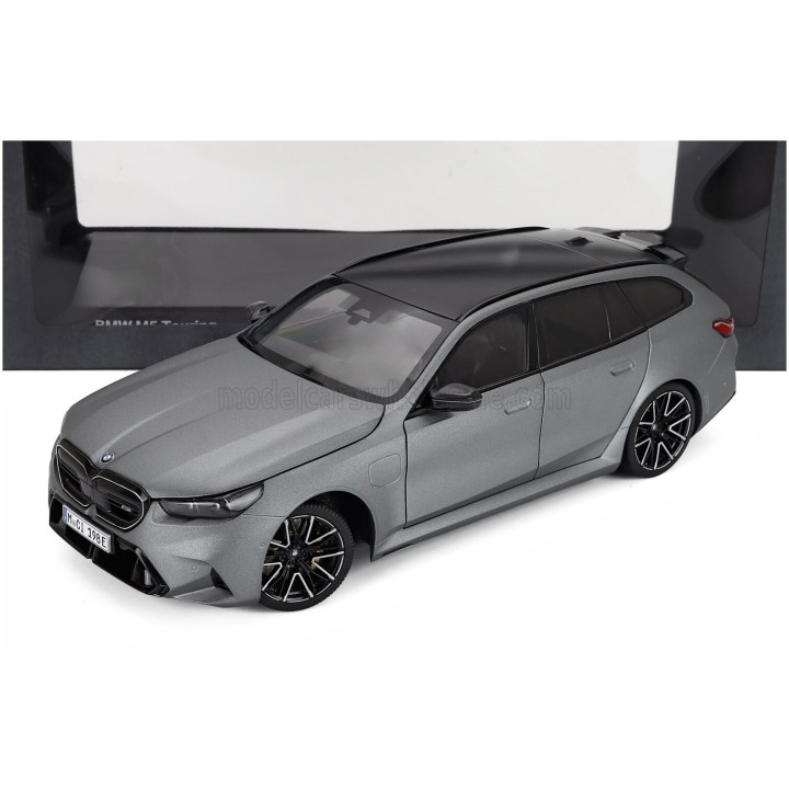 MINICHAMPS BMW 5-SERIES M5 (G99) TOURING SW STATION WAGON 2024 - FROZEN GREY 1/18