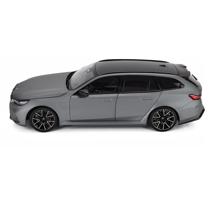 MINICHAMPS BMW 5-SERIES M5 (G99) TOURING SW STATION WAGON 2024 - FROZEN GREY 1/18