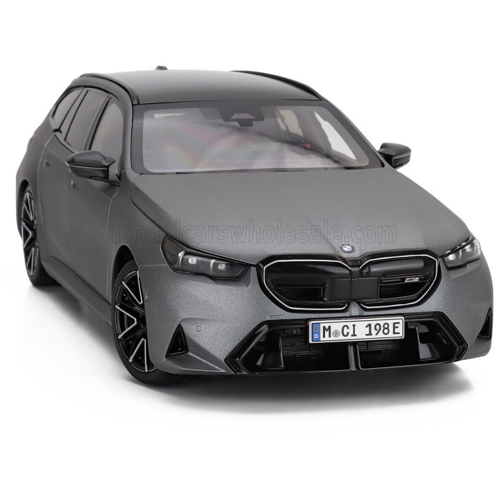 MINICHAMPS BMW 5-SERIES M5 (G99) TOURING SW STATION WAGON 2024 - FROZEN GREY 1/18