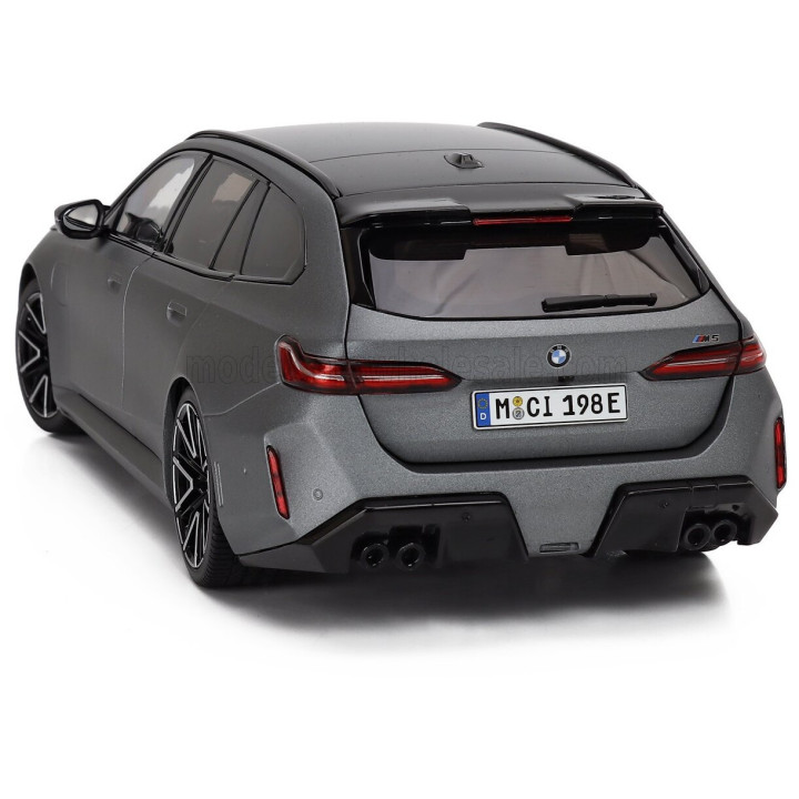 MINICHAMPS BMW 5-SERIES M5 (G99) TOURING SW STATION WAGON 2024 - FROZEN GREY 1/18