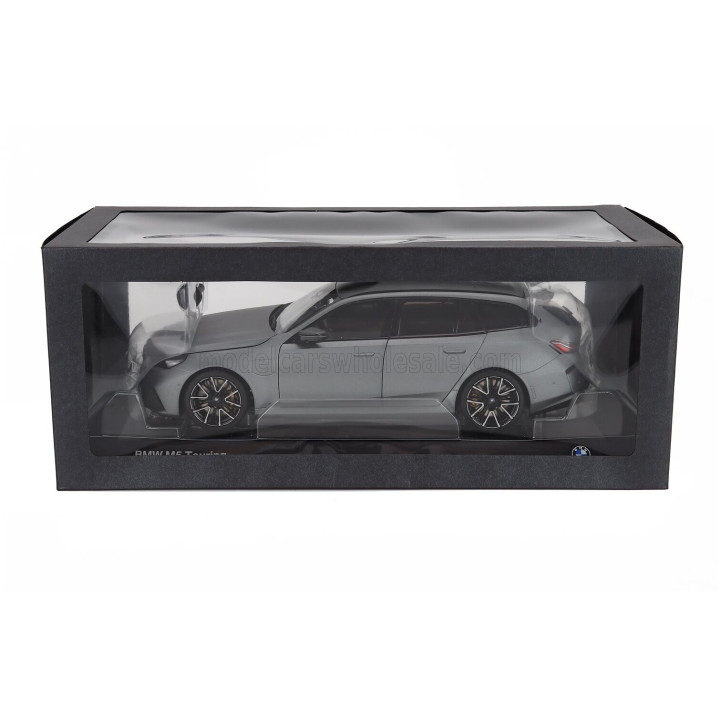 MINICHAMPS BMW 5-SERIES M5 (G99) TOURING SW STATION WAGON 2024 - FROZEN GREY 1/18