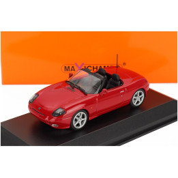 MINICHAMPS FIAT BARCHETTA SPIDER OPEN 1996 - RED 1/43
