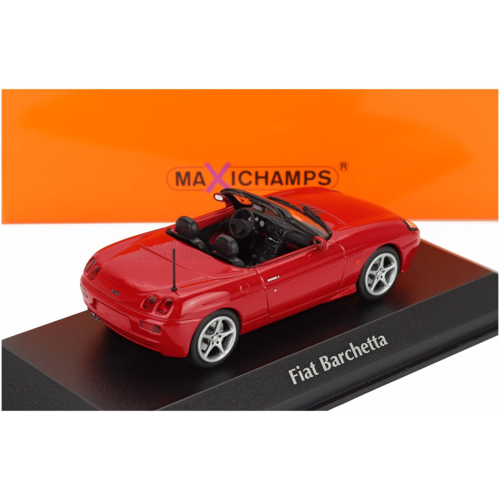 MINICHAMPS FIAT BARCHETTA SPIDER OPEN 1996 - RED 1/43