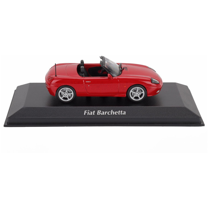 MINICHAMPS FIAT BARCHETTA SPIDER OPEN 1996 - RED 1/43