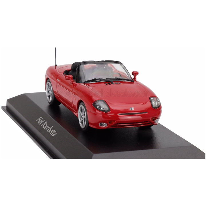 MINICHAMPS FIAT BARCHETTA SPIDER OPEN 1996 - RED 1/43