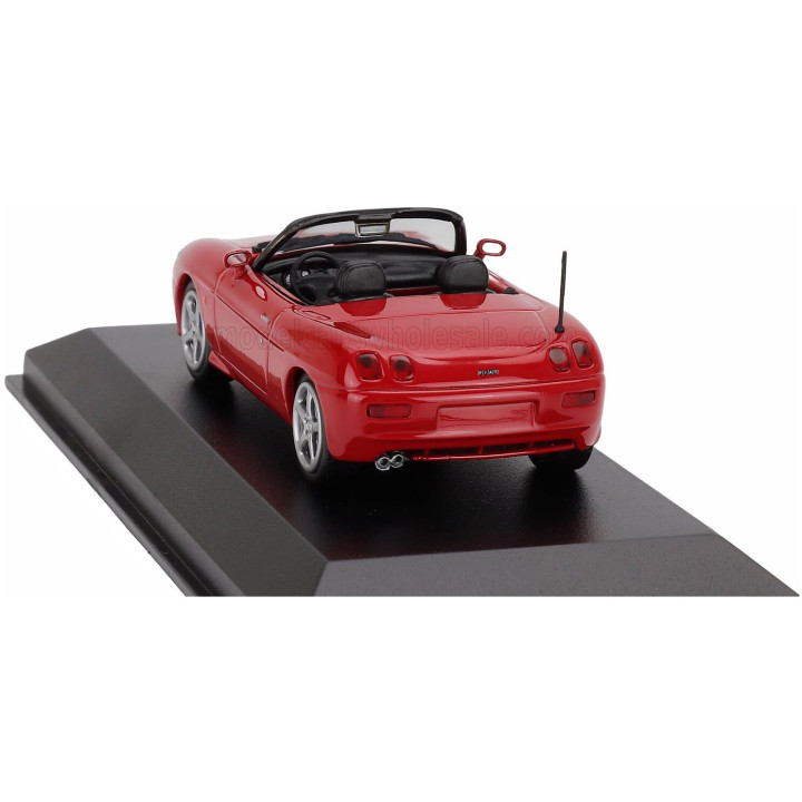 MINICHAMPS FIAT BARCHETTA SPIDER OPEN 1996 - RED 1/43