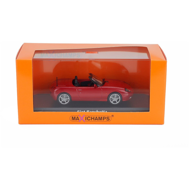 MINICHAMPS FIAT BARCHETTA SPIDER OPEN 1996 - RED 1/43
