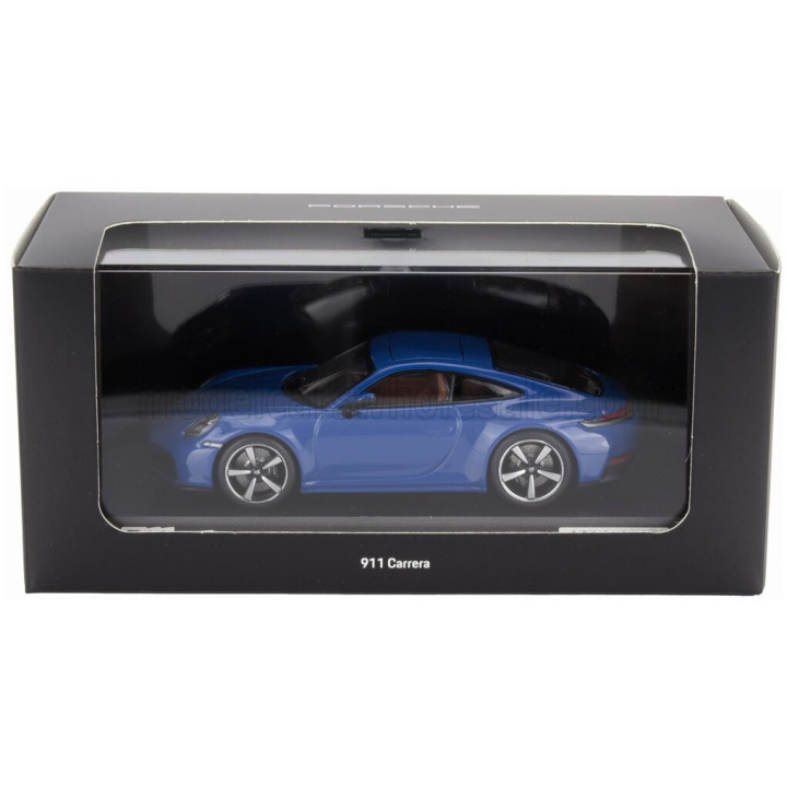 MINICHAMPS PORSCHE 911 992-2 CARRERA COUPE 2024 - BLUE 1/43