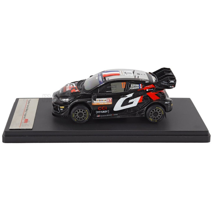 MINIPARTES TOYOTA YARIS GR RALLY1 HYBRID TEAM TOYOTA GAZOO RACING WRT N 17 2nd RALLY SARDINIA 2024 SEBASTIEN OGIER - VINCENT