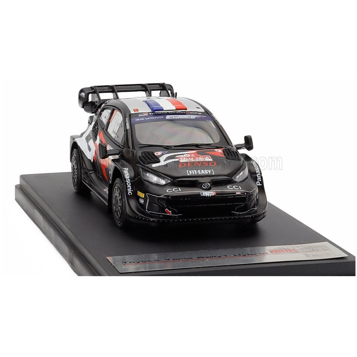 MINIPARTES TOYOTA YARIS GR RALLY1 HYBRID TEAM TOYOTA GAZOO RACING WRT N 17 2nd RALLY SARDINIA 2024 SEBASTIEN OGIER - VINCENT