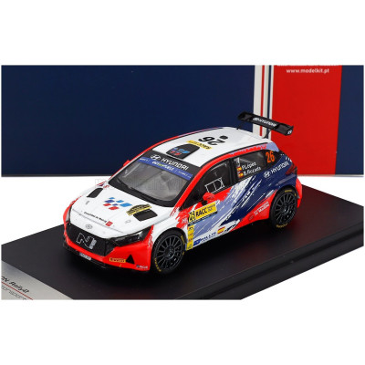 MINIPARTES HYUNDAI i20 RALLY2 TEAM TEO MARTIN MOTORSPORT N 26 RALLY CATALUNYA SPAIN 2022 PEPE LOPEZ - BORJA ROZADA - WHITE RED