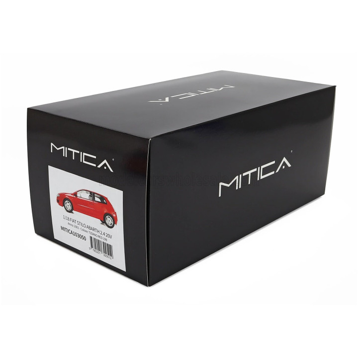 MITICA R FIAT STILO ABARTH 2.4 20V 2001 - TIZIANO RED 199 1/18