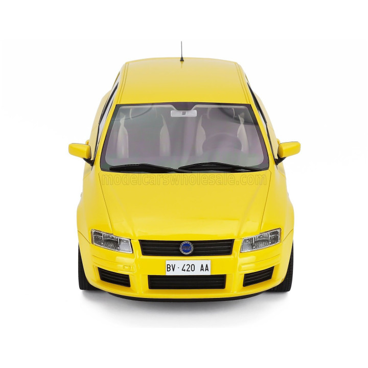 MITICA R FIAT STILO ABARTH 2.4 20V 2001 - GIALLO IMOLA 507 1/18