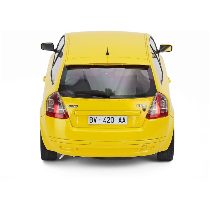 MITICA R FIAT STILO ABARTH 2.4 20V 2001 - GIALLO IMOLA 507 1/18