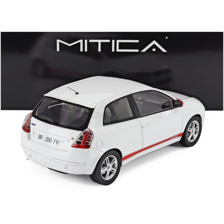 MITICA R FIAT STILO ABARTH 2.4 20V 2001 - BIANCO WHITE 1/18
