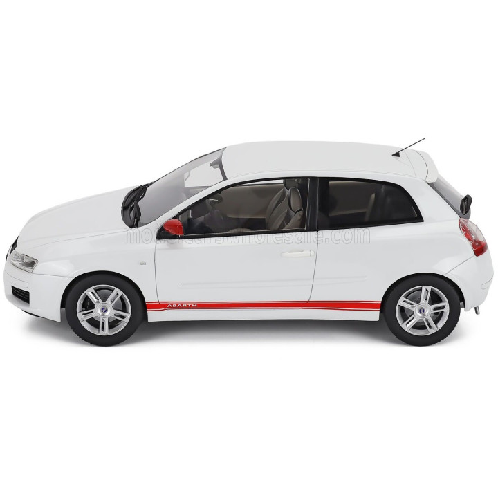 MITICA R FIAT STILO ABARTH 2.4 20V 2001 - BIANCO WHITE 1/18