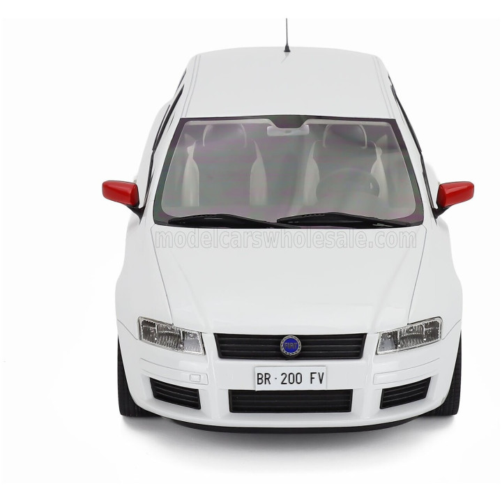 MITICA R FIAT STILO ABARTH 2.4 20V 2001 - BIANCO WHITE 1/18