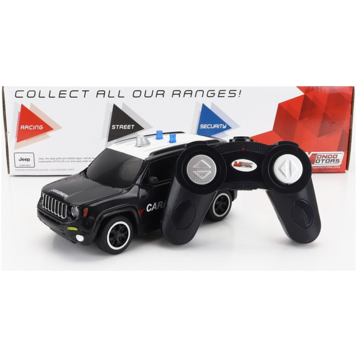 MONDOMOTORS JEEP RENEGADE CARABINIERI 2017 - BLUE 1/24