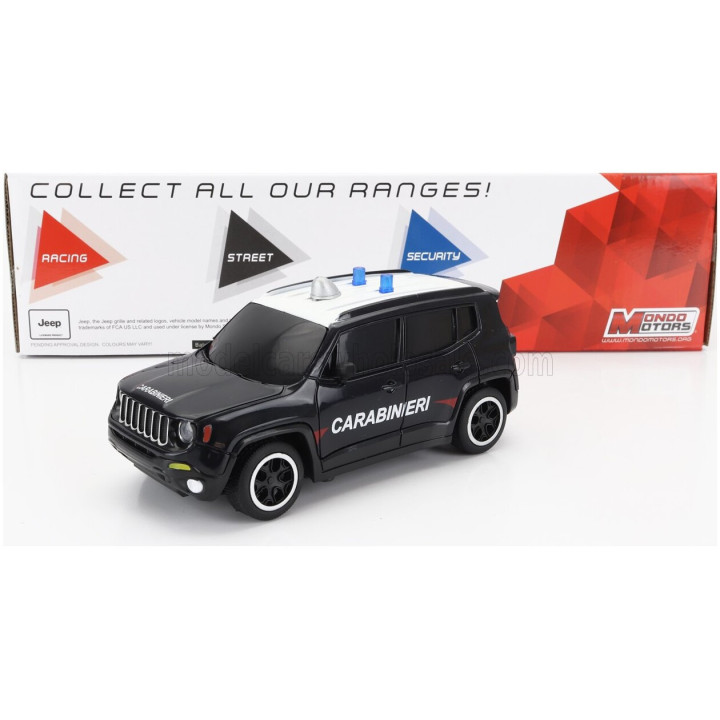 MONDOMOTORS JEEP RENEGADE CARABINIERI 2017 - BLUE 1/24