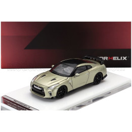 MOTORHELIX NISSAN GT-R (R35) NISMO T-SPEC COUPE 2024 - GOLD MET 1/64