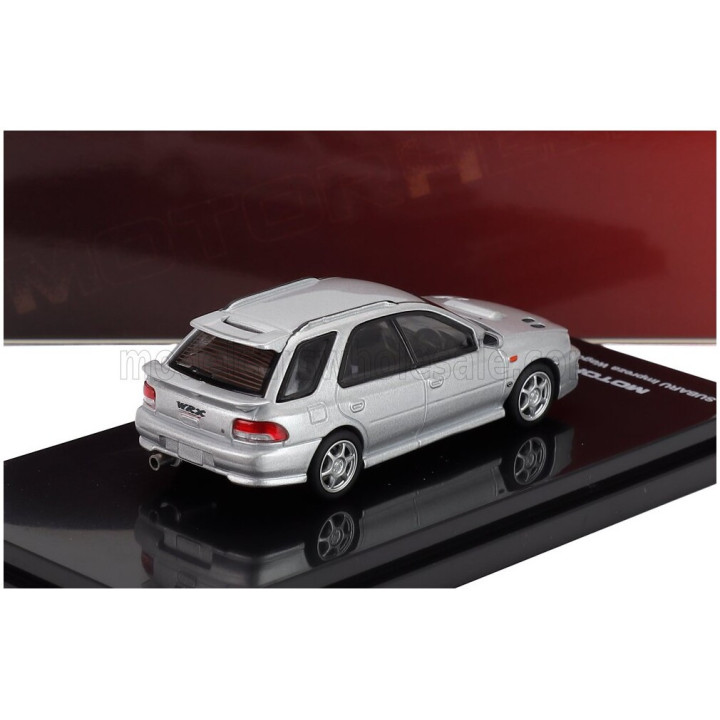 MOTORHELIX SUBARU IMPREZA VI WRX STi SW STATION WAGON 2003 - SILVER 1/64