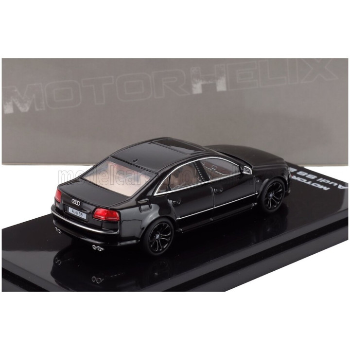 MOTORHELIX AUDI A8 S8 2008 - BLACK 1/64