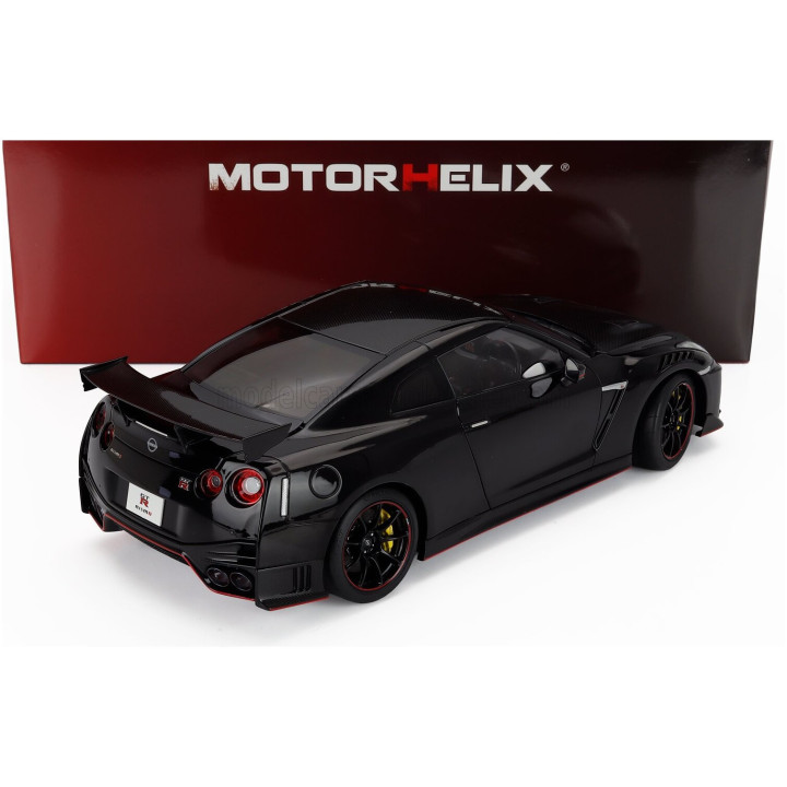MOTORHELIX NISSAN GT-R NISMO (R35) SPECIAL EDITION 2022 - BLACK PEARL 1/18