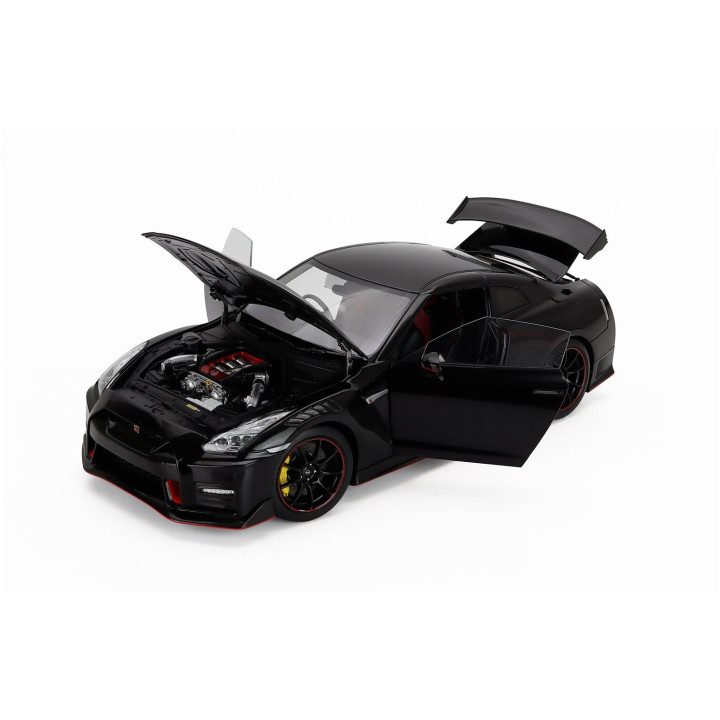 MOTORHELIX NISSAN GT-R NISMO (R35) SPECIAL EDITION 2022 - BLACK PEARL 1/18