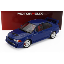 MOTORHELIX MITSUBISHI LANCER EVO VI GSR T.M.E. TOMMY MAKINEN EDITION 2000 - BLUE MET 1/18