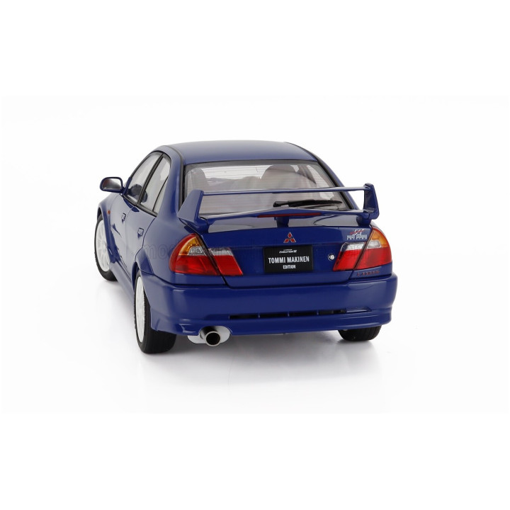 MOTORHELIX MITSUBISHI LANCER EVO VI GSR T.M.E. TOMMY MAKINEN EDITION 2000 - BLUE MET 1/18