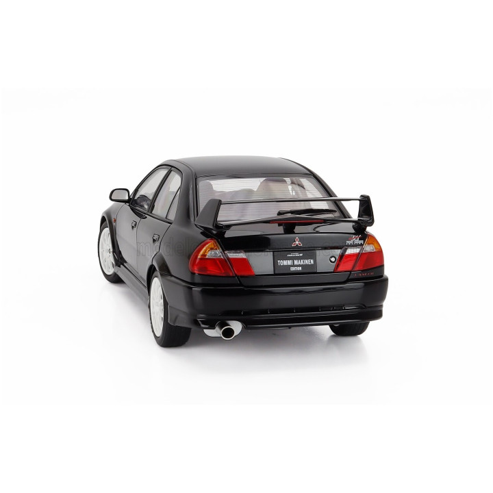 MOTORHELIX MITSUBISHI LANCER EVO VI GSR T.M.E. TOMMY MAKINEN EDITION 2000 - BLACK MET 1/18