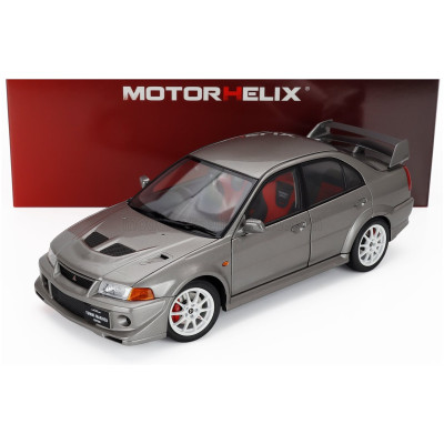 MOTORHELIX MITSUBISHI LANCER EVO VI GSR T.M.E. TOMMY MAKINEN EDITION 2000 - SILVER 1/18