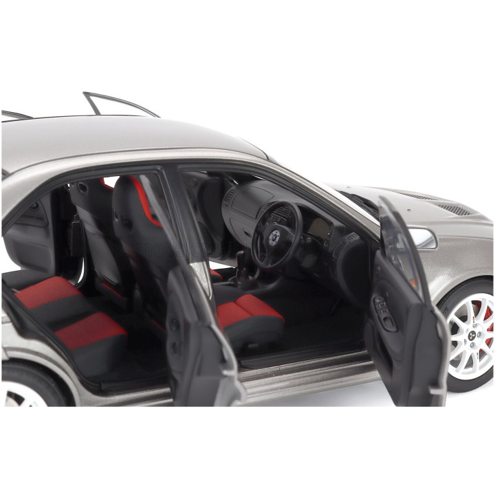 MOTORHELIX MITSUBISHI LANCER EVO VI GSR T.M.E. TOMMY MAKINEN EDITION 2000 - SILVER 1/18