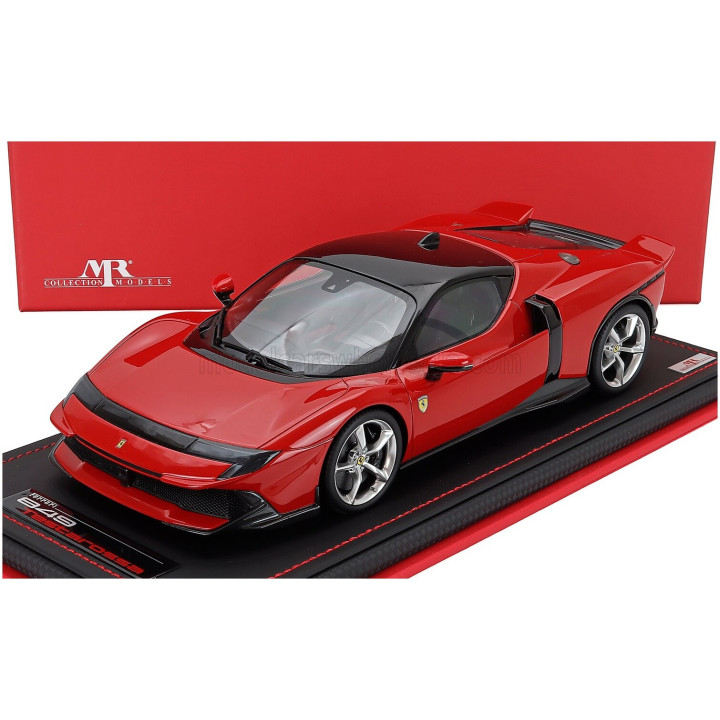MR MODELS FERRARI 849 TESTAROSSA 2025 - CON VETRINA - WITH SHOWCASE - ROSSO CORSA RED 1/18