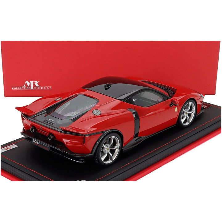 MR MODELS FERRARI 849 TESTAROSSA 2025 - CON VETRINA - WITH SHOWCASE - ROSSO CORSA RED 1/18