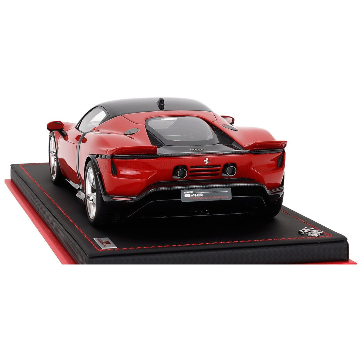 MR MODELS FERRARI 849 TESTAROSSA 2025 - CON VETRINA - WITH SHOWCASE - ROSSO CORSA RED 1/18