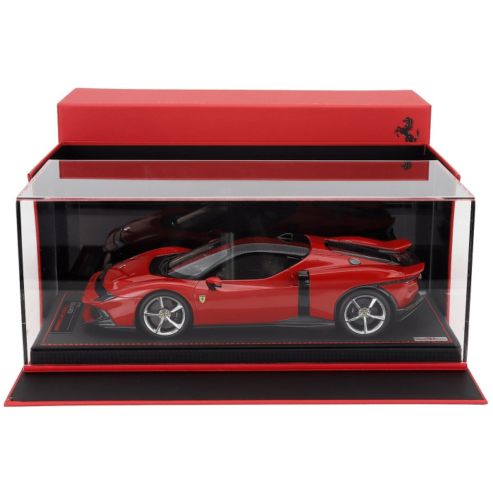 MR MODELS FERRARI 849 TESTAROSSA 2025 - CON VETRINA - WITH SHOWCASE - ROSSO CORSA RED 1/18