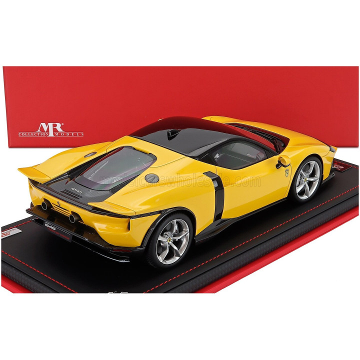 MR MODELS FERRARI 849 TESTAROSSA 2025 - CON VETRINA - WITH SHOWCASE - GIALLO MODENA - YELLOW 1/18