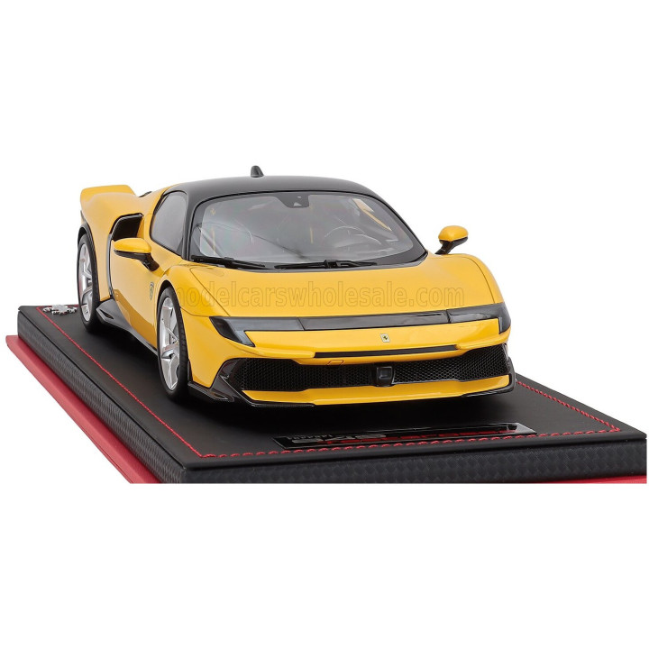 MR MODELS FERRARI 849 TESTAROSSA 2025 - CON VETRINA - WITH SHOWCASE - GIALLO MODENA - YELLOW 1/18