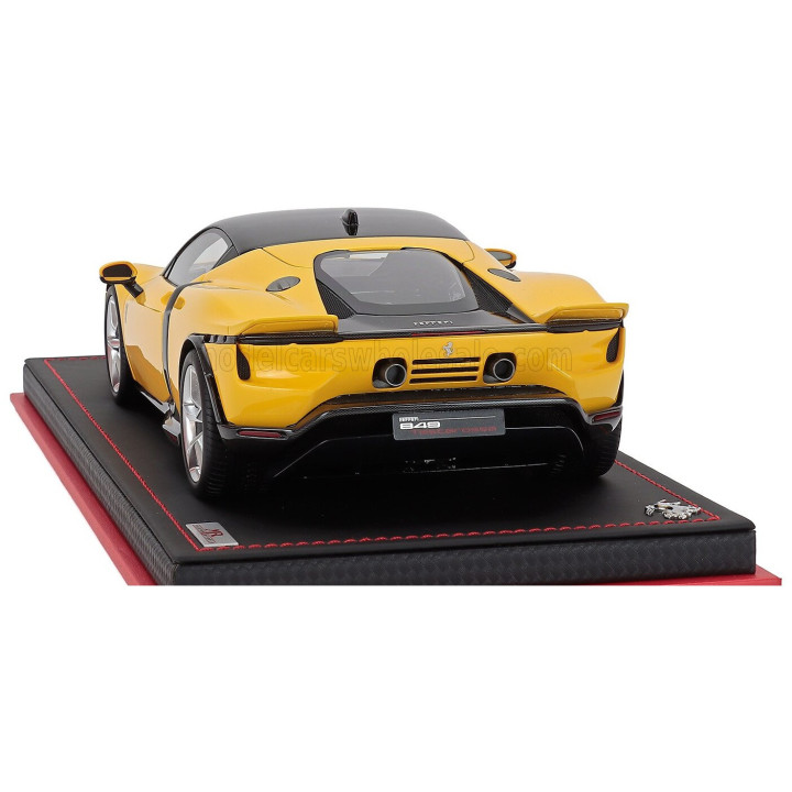 MR MODELS FERRARI 849 TESTAROSSA 2025 - CON VETRINA - WITH SHOWCASE - GIALLO MODENA - YELLOW 1/18