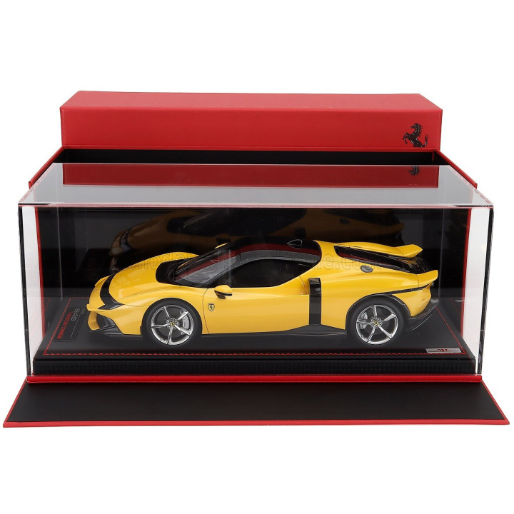 MR MODELS FERRARI 849 TESTAROSSA 2025 - CON VETRINA - WITH SHOWCASE - GIALLO MODENA - YELLOW 1/18
