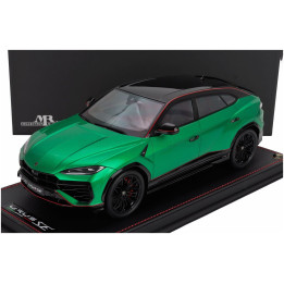 MR MODELS LAMBORGHINI URUS SE TETTONERO CAPSULE 2026 - CON VETRINA - WITH SHOWCASE - VERDE MERCURIUS - GREEN 1/18